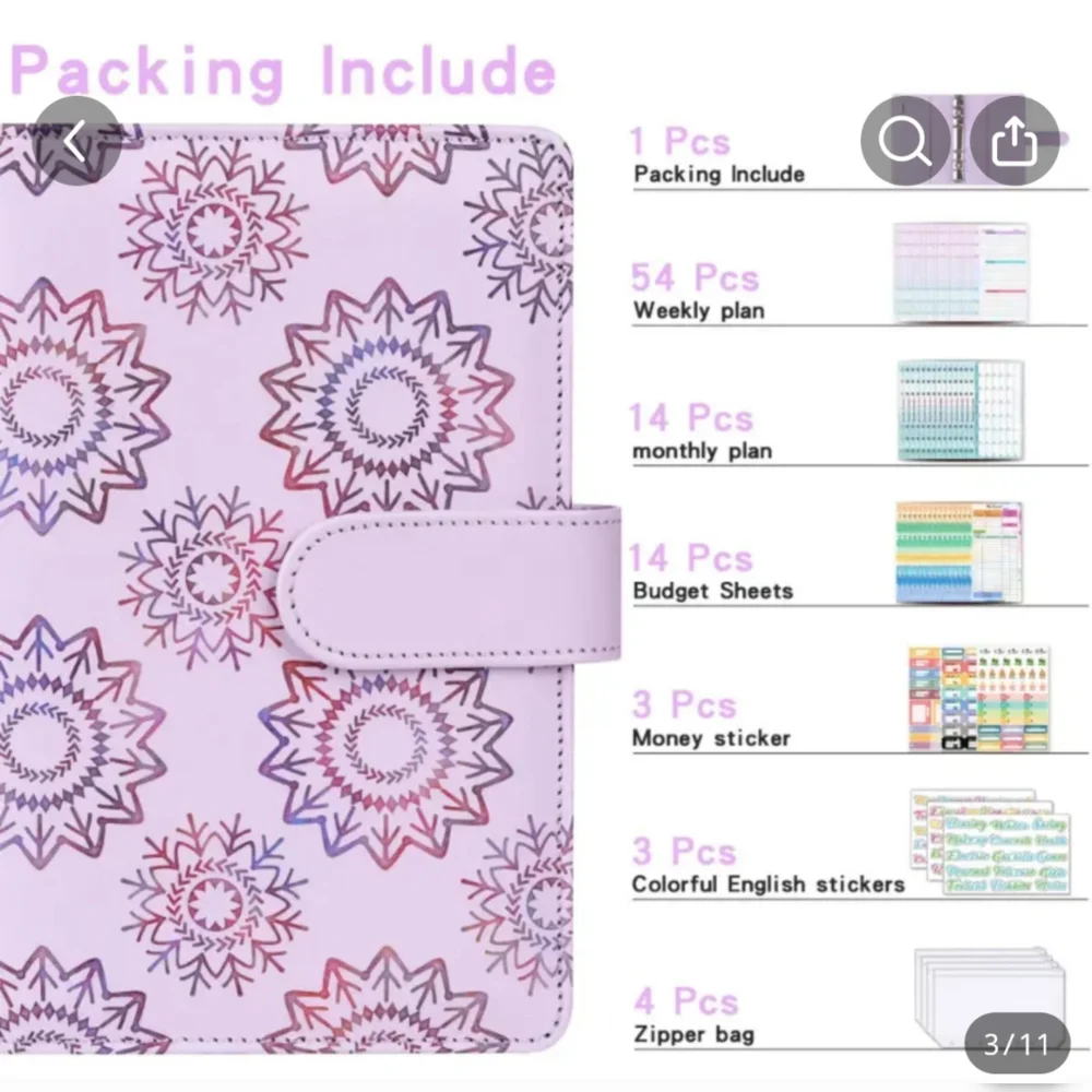 New Unused Budget Challenge Planner